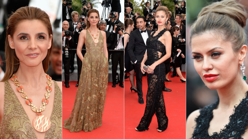 Illustration for article titled More Cannes Fashion: Gorgeous Gowns and Hideous Hooded Dresses